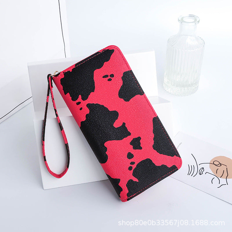 Wholesale PU Cow Pattern Wallet
